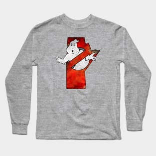 Manitoba Ghostbusters:Afterlife Logo Long Sleeve T-Shirt